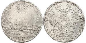 1 Thaler Free Imperial City of Nuremberg (1219 - 1806) 銀 