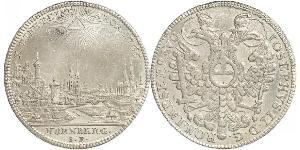 1 Thaler Free Imperial City of Nuremberg (1219 - 1806) 銀 