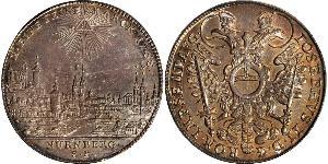 1 Thaler Free Imperial City of Nuremberg (1219 - 1806) 銀 