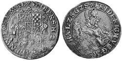 1 Thaler Margrave of Baden-Durlach (1535 - 1771) 銀 