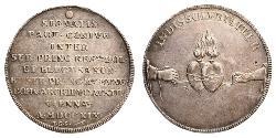 1 Thaler Polish-Lithuanian Commonwealth (1569-1795) 銀 奥古斯特二世 (波兰) (1670 - 1733)