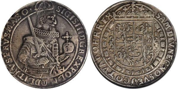 1 Thaler Polish-Lithuanian Commonwealth (1569-1795) 銀 Sigismund III of Poland