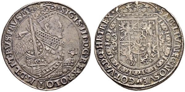 1 Thaler Polish-Lithuanian Commonwealth (1569-1795) 銀 Sigismund III of Poland