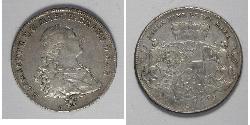 1 Thaler Principality of Ansbach (1398–1792) 銀 Charles Alexander, Margrave of Brandenburg-Ansbach (1736 – 1806)