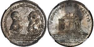 1 Thaler Principality of Ansbach (1398–1792) 銀 Charles Alexander, Margrave of Brandenburg-Ansbach (1736 – 1806)