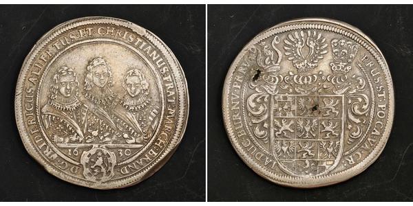 1 Thaler Principality of Ansbach (1398–1792) 銀 