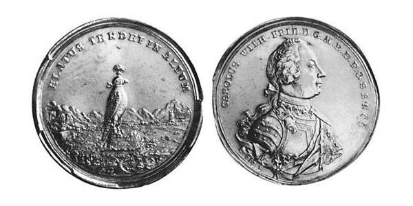 1 Thaler Principality of Ansbach (1398–1792) 銀 Charles William Frederick, Margrave of Brandenburg-Ansbach (1712 – 1757)