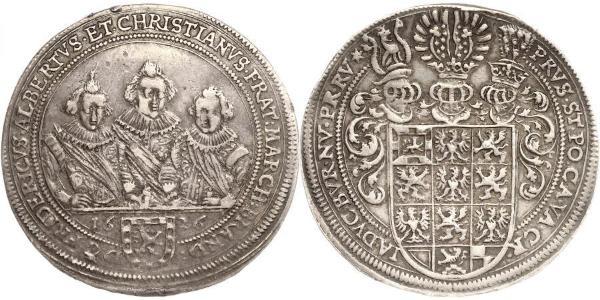 1 Thaler Principality of Ansbach (1398–1792) 銀 