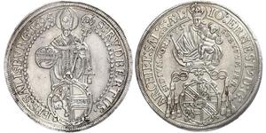 1 Thaler Salzburg 銀 