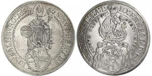 1 Thaler Salzburg 銀 