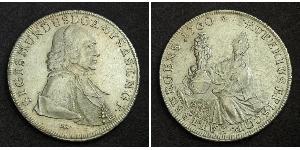 1 Thaler Salzburg 銀 Sigismund von Schrattenbach