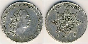 1 Thaler  銀 