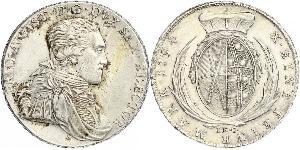 1 Thaler null 銀 弗里德里希·奥古斯特一世 (萨克森国王)