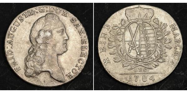 1 Thaler null 銀 奥古斯特二世 (波兰) (1670 - 1733)