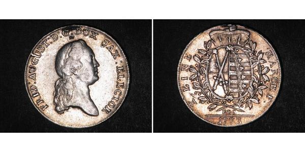 1 Thaler null 銀 奥古斯特二世 (波兰) (1670 - 1733)