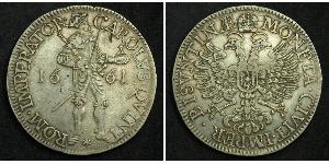 1 Thaler 中世纪的法国 銀 查理五世 (神圣罗马帝国) (1500 - 1558)