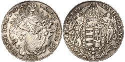 1 Thaler 匈牙利王国 銀 约瑟夫二世 (神圣罗马帝国) (1741 - 1790)