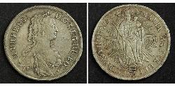1 Thaler 匈牙利王国 銀 玛丽亚·特蕾西亚 (1717 - 1780)