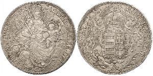 1 Thaler 匈牙利王国 銀 玛丽亚·特蕾西亚 (1717 - 1780)