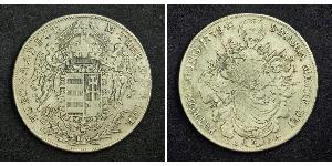 1 Thaler 匈牙利王国 銀 玛丽亚·特蕾西亚 (1717 - 1780)