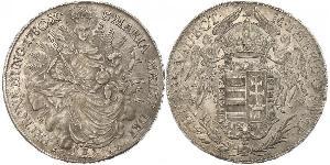 1 Thaler 匈牙利王国 銀 玛丽亚·特蕾西亚 (1717 - 1780)