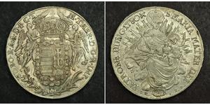 1 Thaler 匈牙利王国 銀 玛丽亚·特蕾西亚 (1717 - 1780)