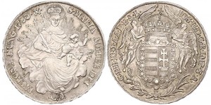 1 Thaler 匈牙利王国 銀 约瑟夫二世 (神圣罗马帝国) (1741 - 1790)