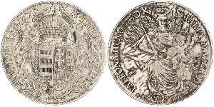 1 Thaler 匈牙利王国 銀 玛丽亚·特蕾西亚 (1717 - 1780)