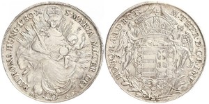 1 Thaler 匈牙利王国 銀 玛丽亚·特蕾西亚 (1717 - 1780)