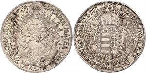 1 Thaler 匈牙利王国 銀 玛丽亚·特蕾西亚 (1717 - 1780)