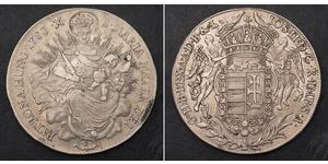 1 Thaler 匈牙利王国 銀 玛丽亚·特蕾西亚 (1717 - 1780)