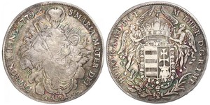 1 Thaler 匈牙利王国 銀 玛丽亚·特蕾西亚 (1717 - 1780)