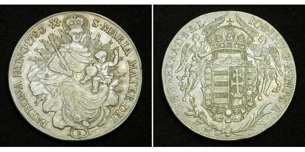 1 Thaler 匈牙利王国 銀 约瑟夫二世 (神圣罗马帝国) (1741 - 1790)