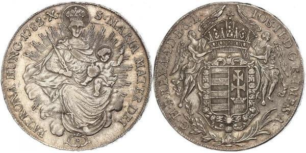 1 Thaler 匈牙利王国 銀 约瑟夫二世 (神圣罗马帝国) (1741 - 1790)