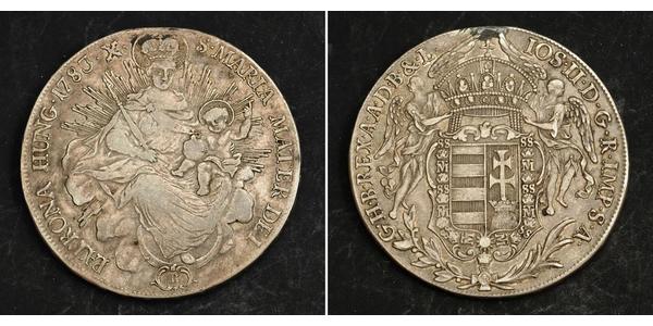 1 Thaler 匈牙利王国 銀 玛丽亚·特蕾西亚 (1717 - 1780)