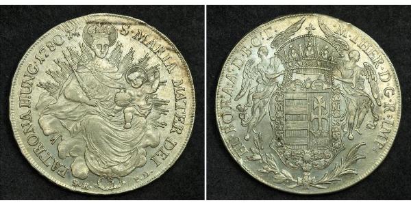 1 Thaler 匈牙利王国 銀 玛丽亚·特蕾西亚 (1717 - 1780)