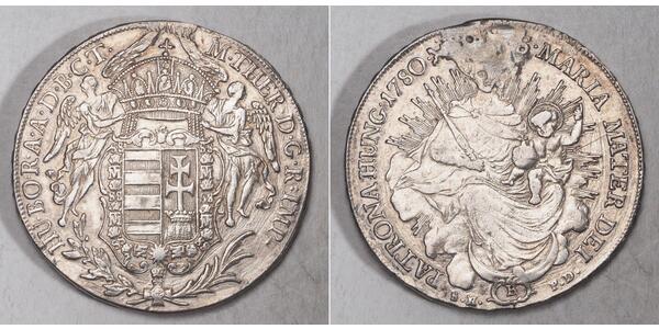 1 Thaler 匈牙利王国 銀 玛丽亚·特蕾西亚 (1717 - 1780)