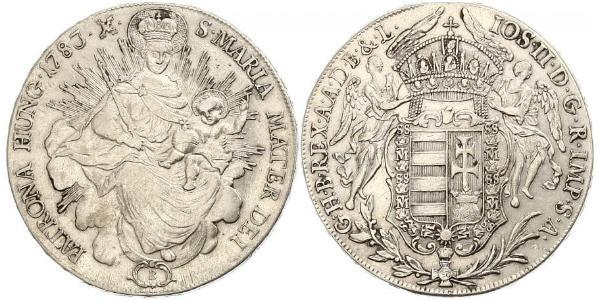 1 Thaler 匈牙利王国 銀 约瑟夫二世 (神圣罗马帝国) (1741 - 1790)