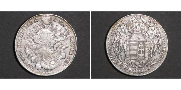 1 Thaler 匈牙利王国 銀 约瑟夫二世 (神圣罗马帝国) (1741 - 1790)