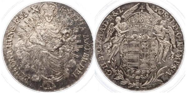 1 Thaler 匈牙利王国 銀 约瑟夫二世 (神圣罗马帝国) (1741 - 1790)