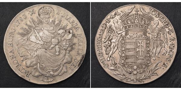 1 Thaler 匈牙利王国 銀 玛丽亚·特蕾西亚 (1717 - 1780)