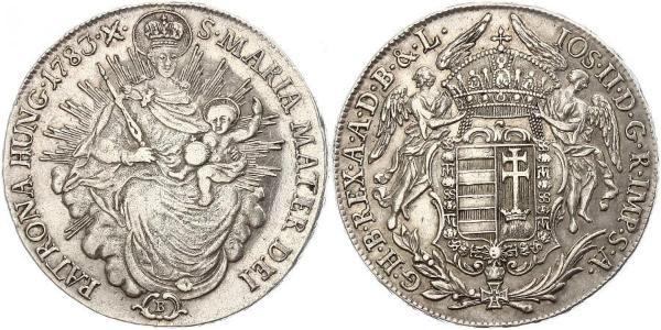 1 Thaler 匈牙利王国 銀 约瑟夫二世 (神圣罗马帝国) (1741 - 1790)