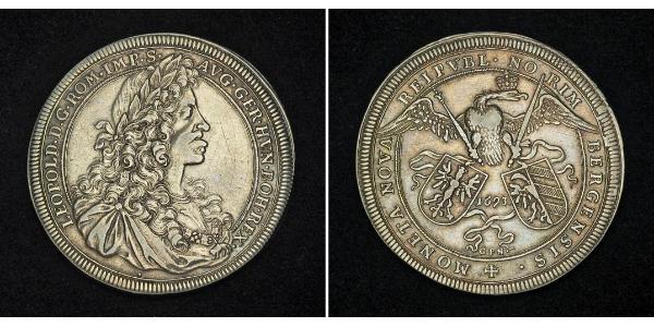 1 Thaler 哈布斯堡君主國 銀 利奥波德一世 (神圣罗马帝国)(1640-1705)