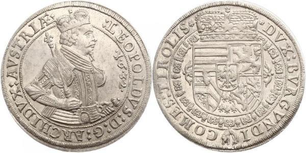1 Thaler 哈布斯堡君主國 銀 Leopold V, Archduke of Austria (1586 – 1632)