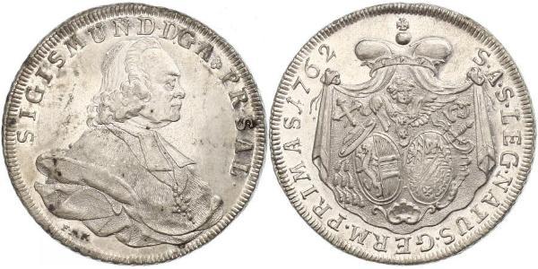 1 Thaler 哈布斯堡君主國 銀 Sigismund von Schrattenbach
