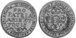 1 Thaler 外西凡尼亞公國 (鄂圖曼帝國) (1570 - 1711) 銀 