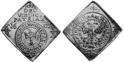1 Thaler 外西凡尼亞公國 (鄂圖曼帝國) (1570 - 1711) 銀 