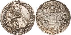 1 Thaler 外西凡尼亞公國 (鄂圖曼帝國) (1570 - 1711) 銀 Sigismund Báthory,  prince of Transylvania (1572 -1613)
