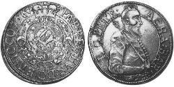 1 Thaler 外西凡尼亞公國 (鄂圖曼帝國) (1570 - 1711) 銀 