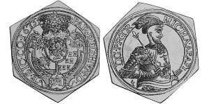 1 Thaler 外西凡尼亞公國 (鄂圖曼帝國) (1570 - 1711) 銀 